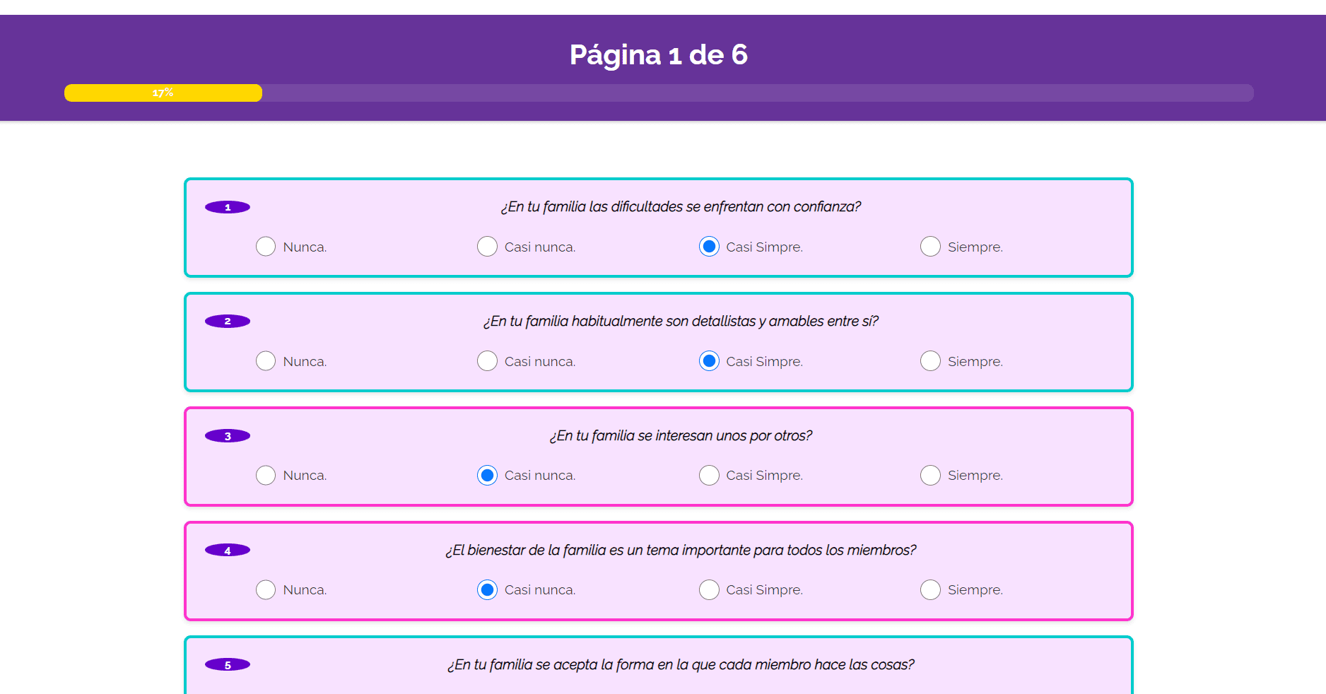 Imagen 2 de Healthy Family Test